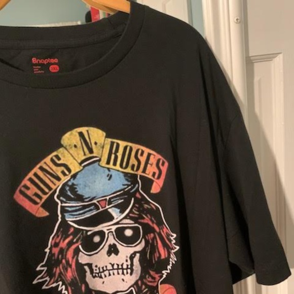 Guns and Roses T shirt, black, size 3XL - Picture 2 of 5
